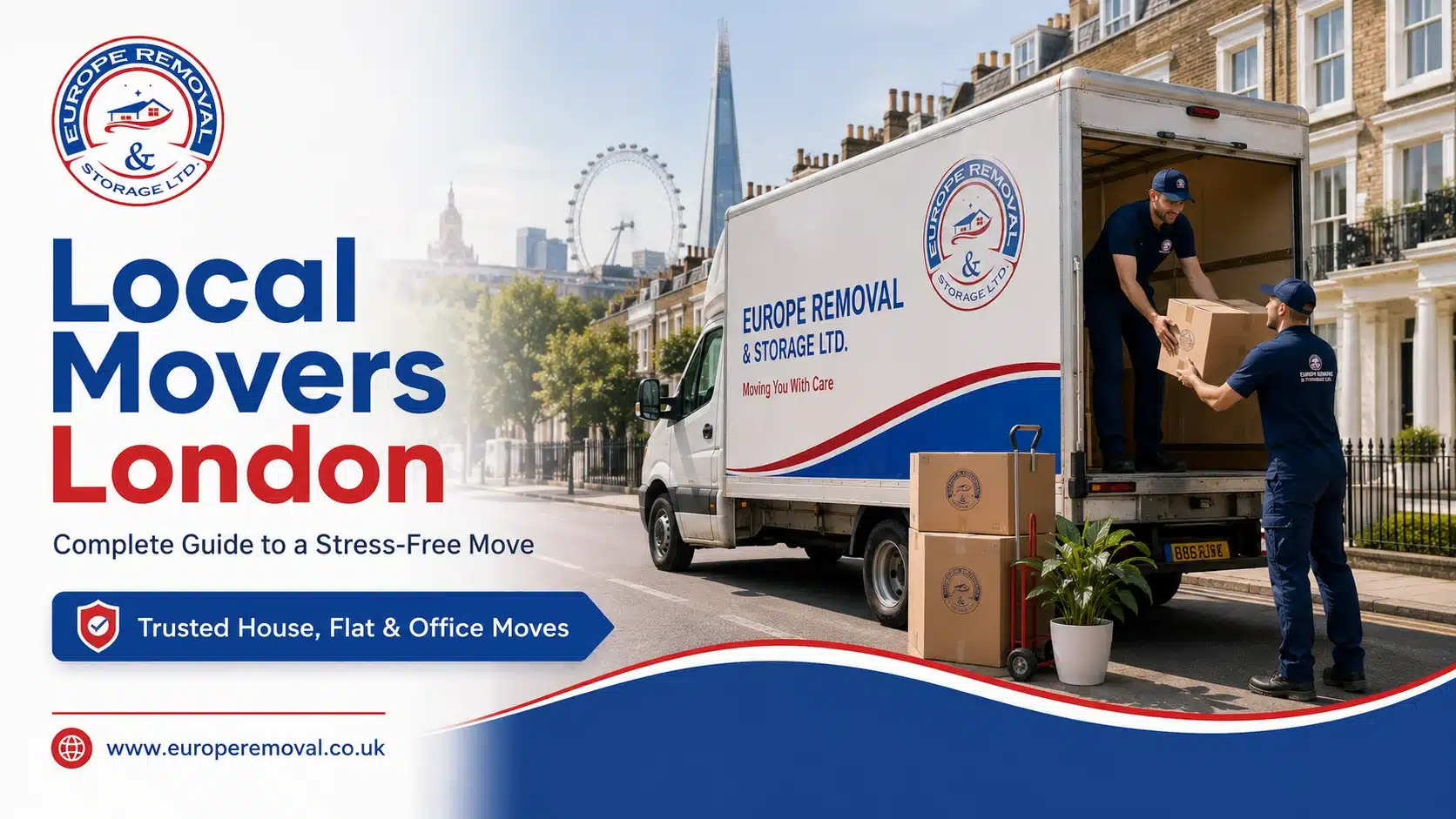 Local movers London by Europe Removal & Storage Ltd