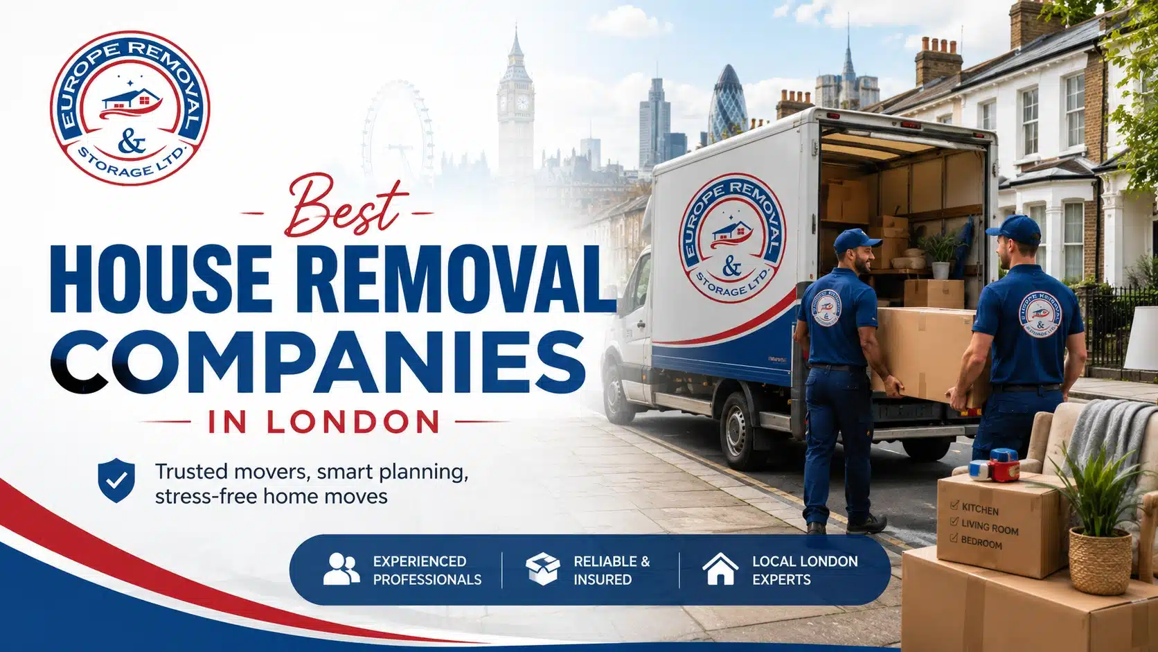Best house removal companies in London for safe home moves