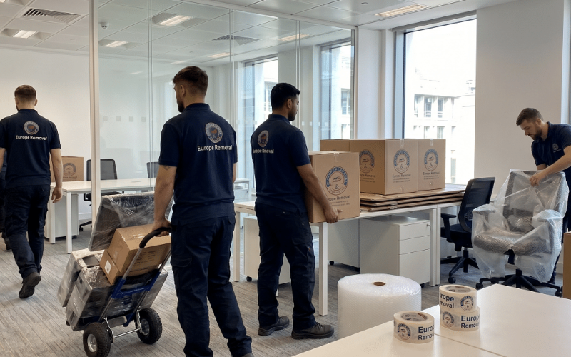 Apartment moving in London by Europe Removal & Storage Ltd