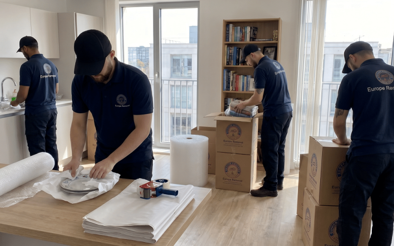 Professional packing services in London by Europe Removal & Storage Ltd